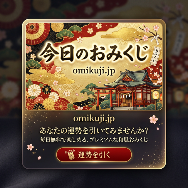 今日のおみくじ